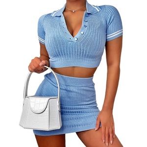 NEW Two Piece Skirt Set